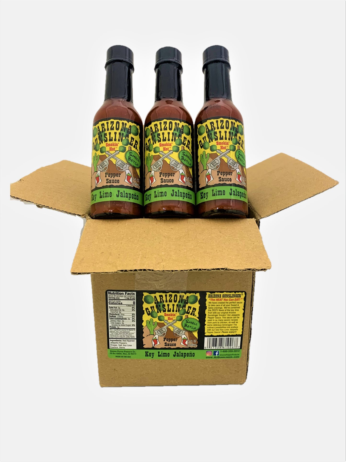 Key Lime Jalapeno Pepper Sauce